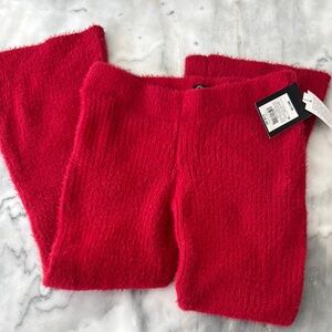 Art Class Red Casual Flared Bottoms